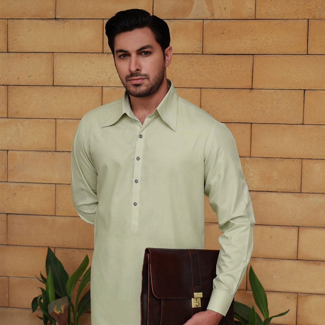 Raw Silk Notch Collar Waistcoat