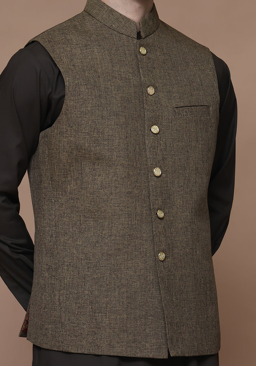 Jute Kangaroo Traditional Slightly Defected Waistcoat