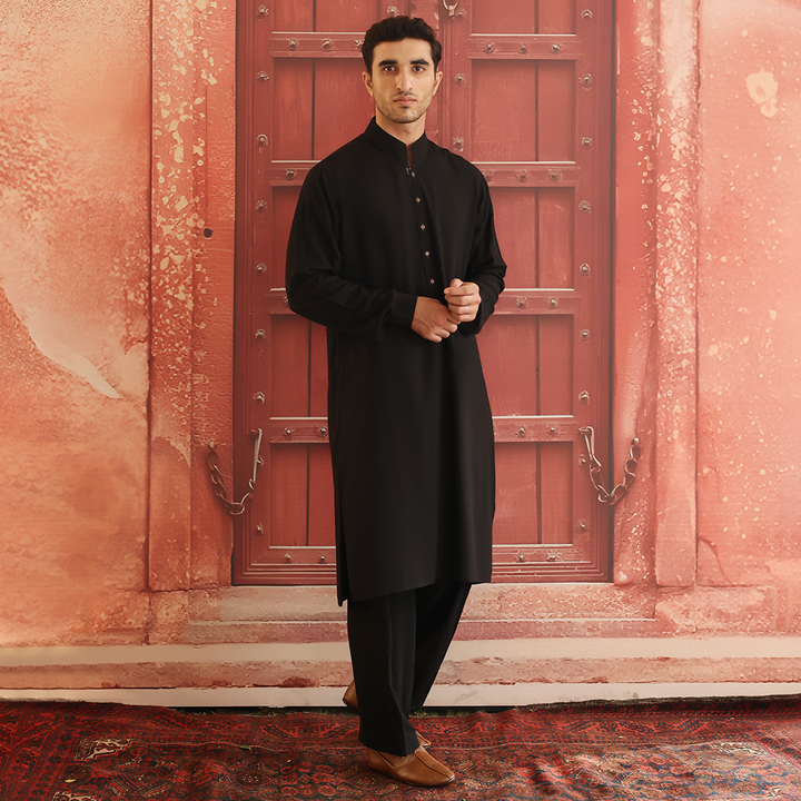 Linen Tap Shoe Classic Fit Suit