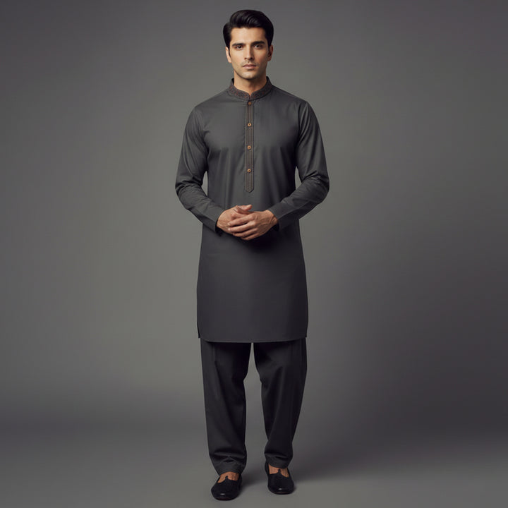 PV Ebony Classic Fit EMB Suit