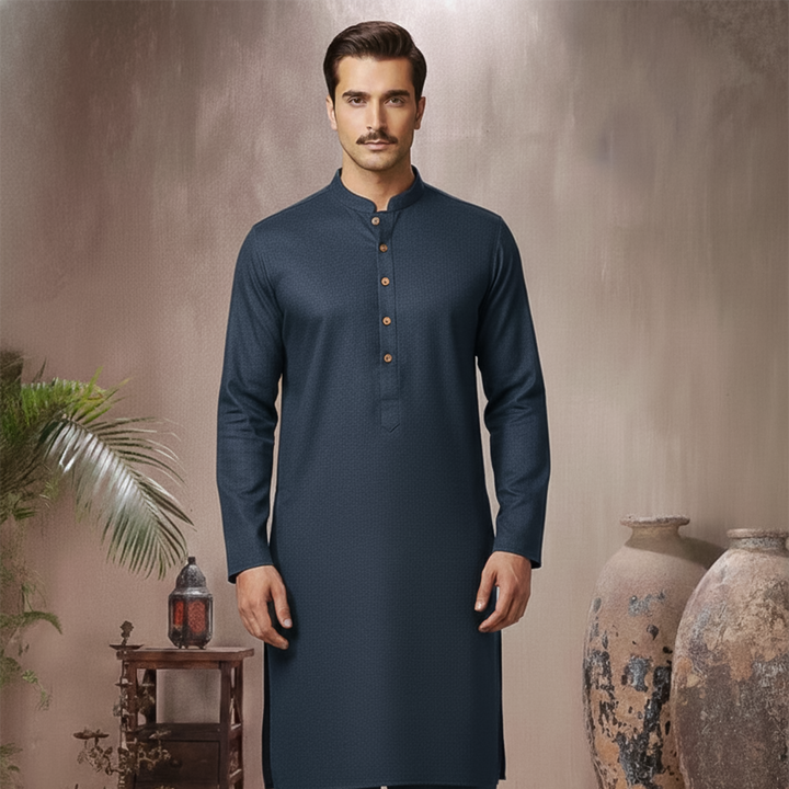 Poly Viscose Insignia Blue Classic Fit Suit