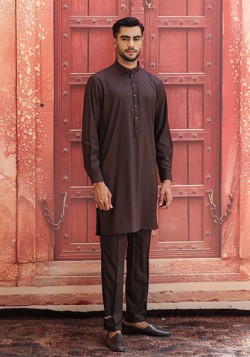 Poly Viscose Java Slim Fit Suit