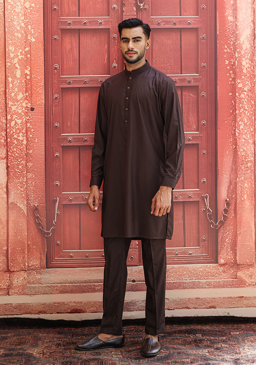 Poly Viscose Java Slim Fit Suit