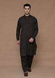 Poly Viscose Maluki Forest Night Classic Fit Suit