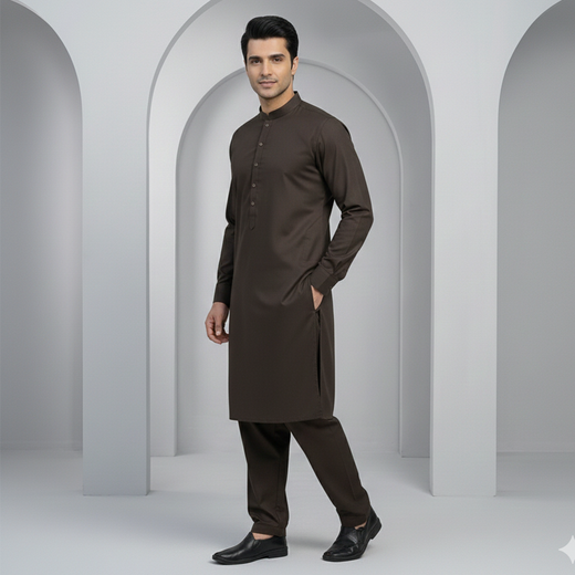 Poly Viscose Night Shade Slim Fit Suit