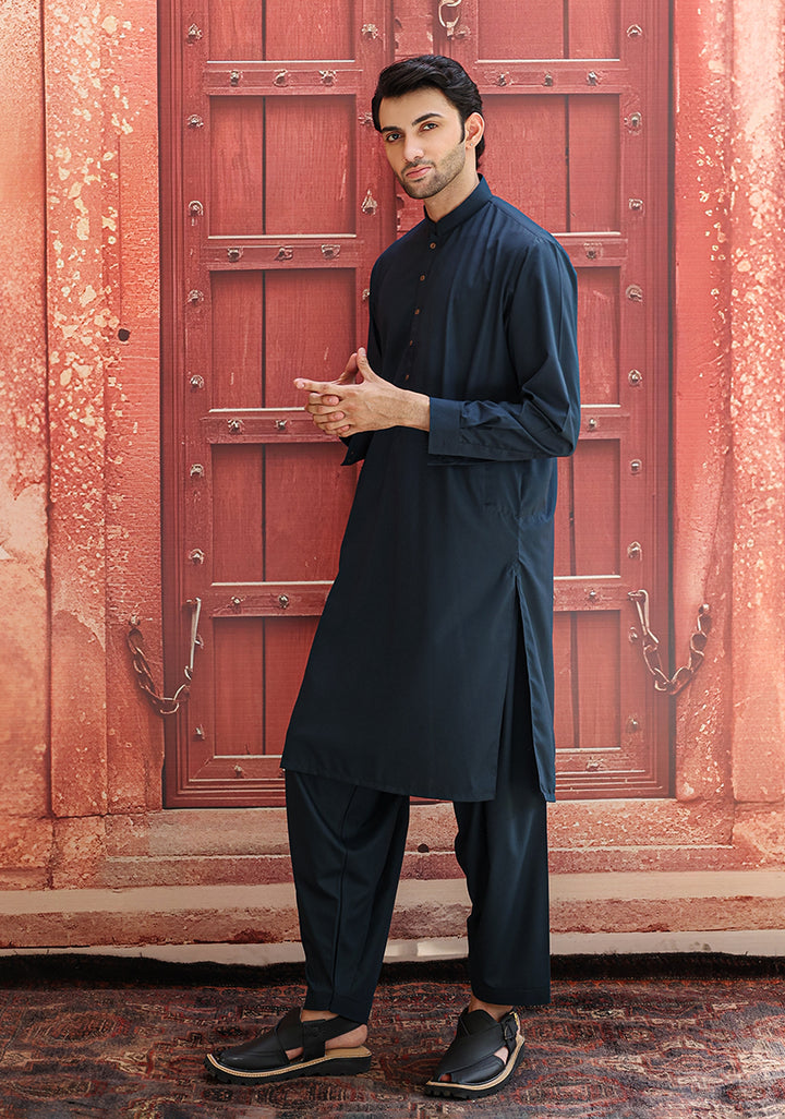 PV Reflecting Pond Classic Fit Plain Kameez Shalwar
