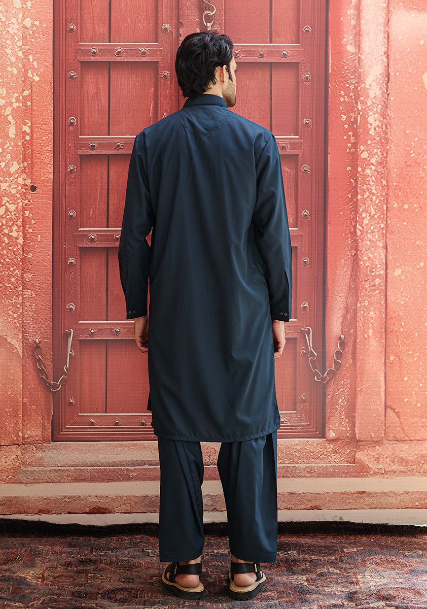 PV Reflecting Pond Classic Fit Plain Kameez Shalwar