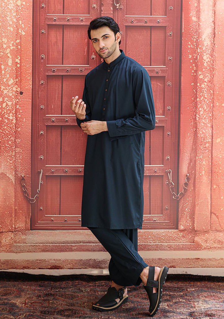 PV Reflecting Pond Classic Fit Plain Kameez Shalwar