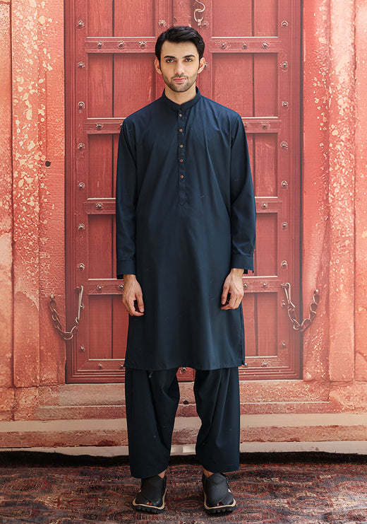 PV Reflecting Pond Classic Fit Plain Kameez Shalwar