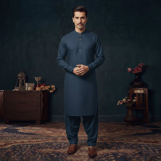 Poly Viscose Salute Classic Fit Suit