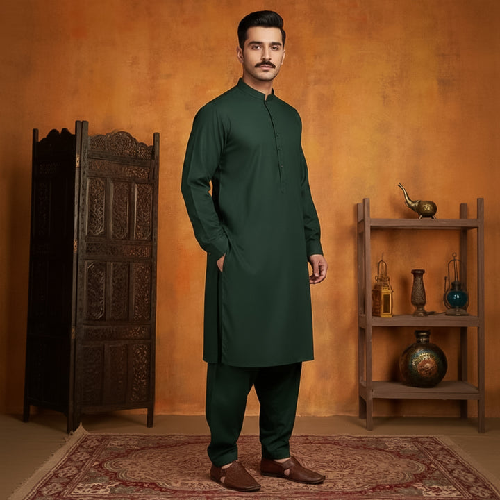 Poly Viscose Scarab Classic Fit Suit