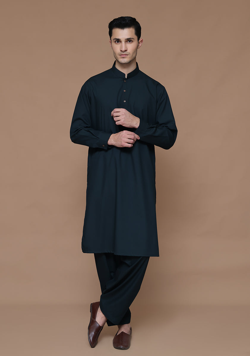 Poly Viscose Scarab Classic Fit Suit