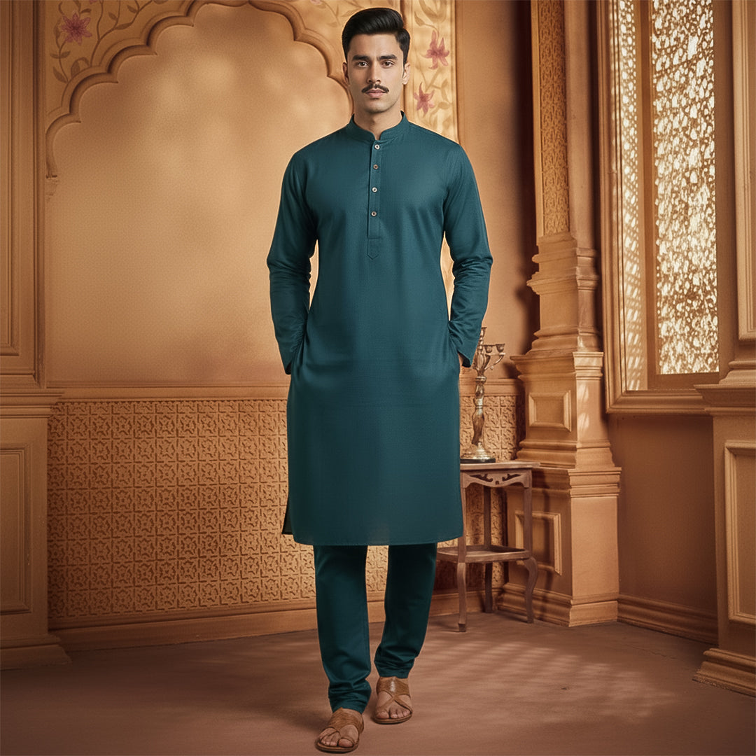 Poly Viscose Scarab Slim Fit Suit