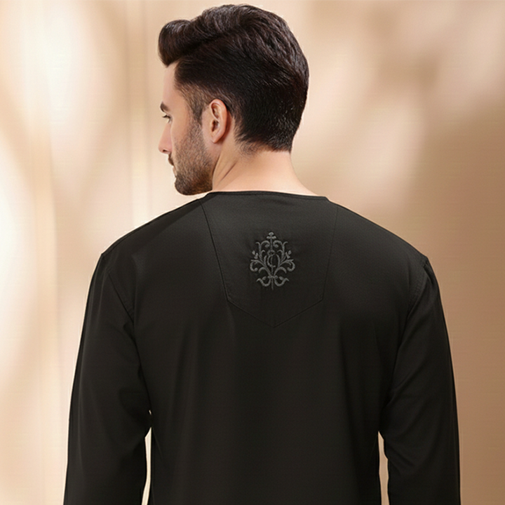 Poly Viscose Tap Shoe Modern Fit Plain Suit