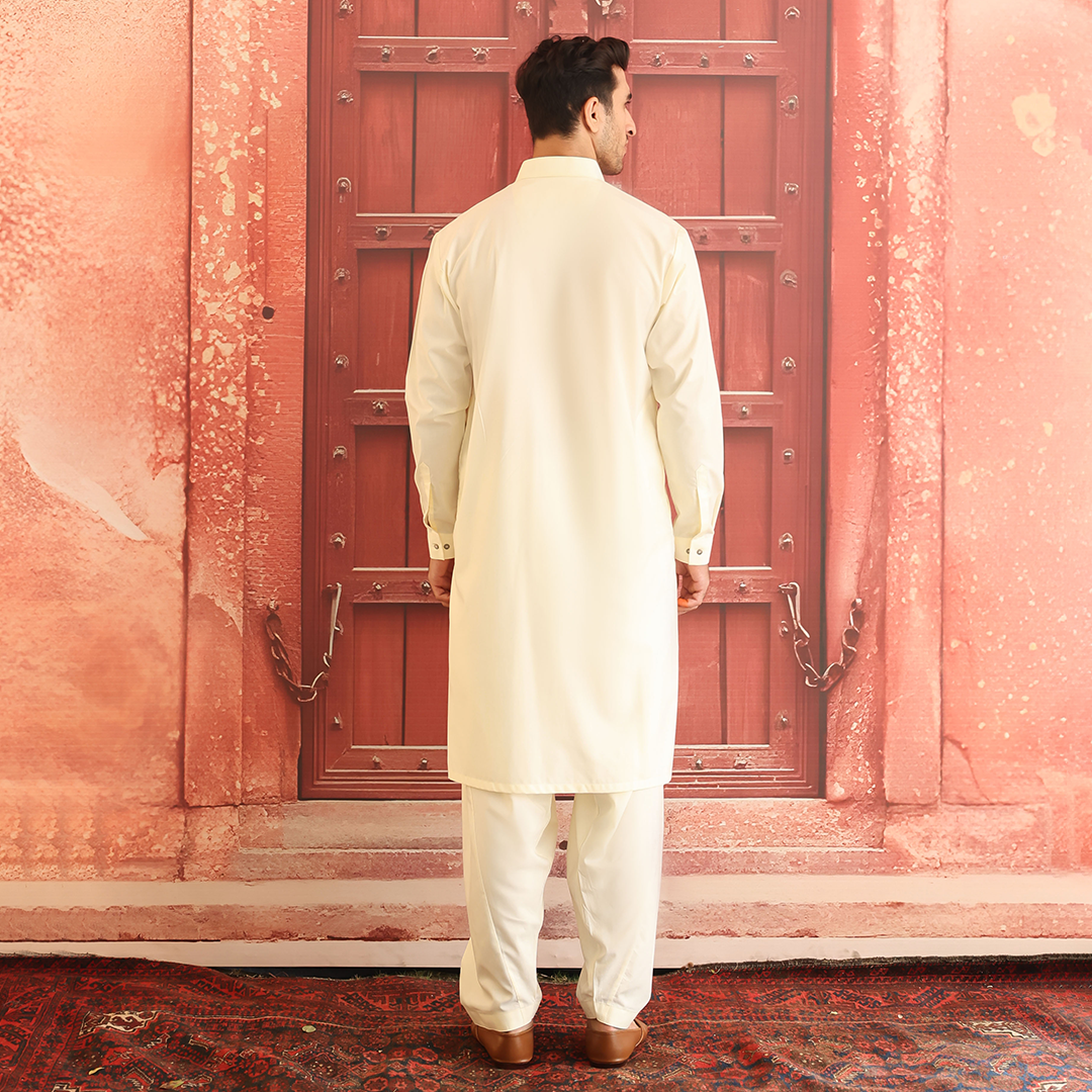 Poly Viscose Vanilla Ice Classic Fit Suit