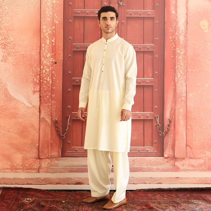 Poly Viscose Vanilla Ice Classic Fit Suit