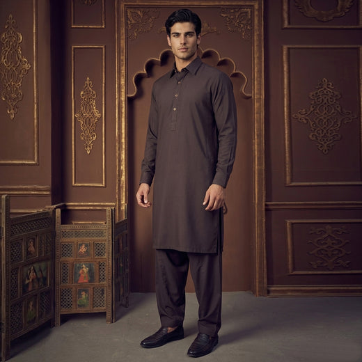 Poly Viscose Wine Tasting Classic Fit Suit