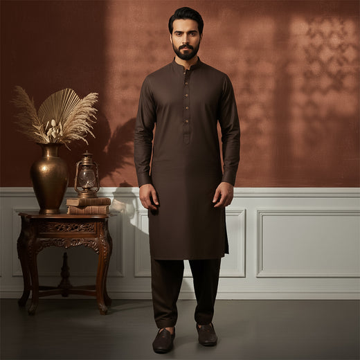 Poly Viscose Wine Tasting Classic Fit Suit