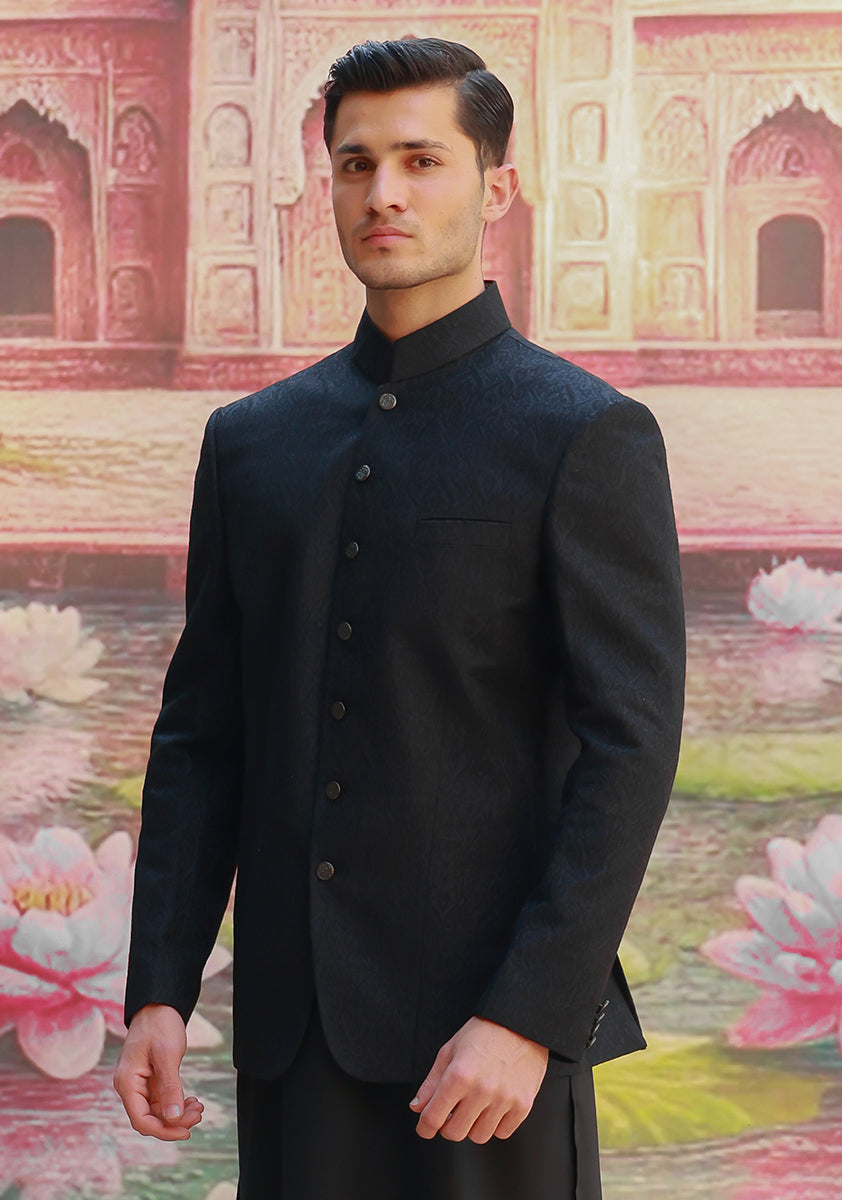 Premium Karandi Jamawar  Tap Shoe Traditional Jacket