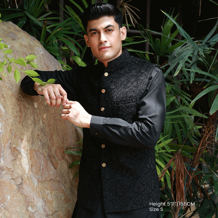 Premium Satin Silk Tap Shoe Traditional Waistcoat