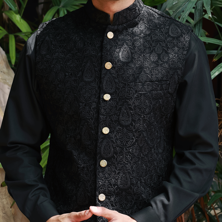 Premium Satin Silk Tap Shoe Traditional Waistcoat