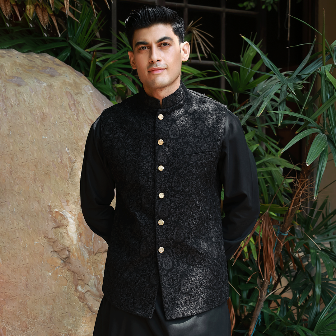 Premium Satin Silk Tap Shoe Traditional Waistcoat