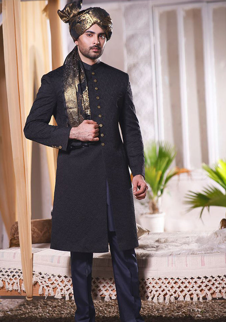 Premium Satin Tap Shoe Slightly Defected  Sherwani