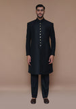 Premium Zari Karandi Jamawar Tap Shoe Couture Sherwani