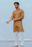 Basic Cotton Dijon Slim Fit Kurta