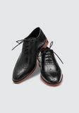 Premium Leather Oxford Black Shoes