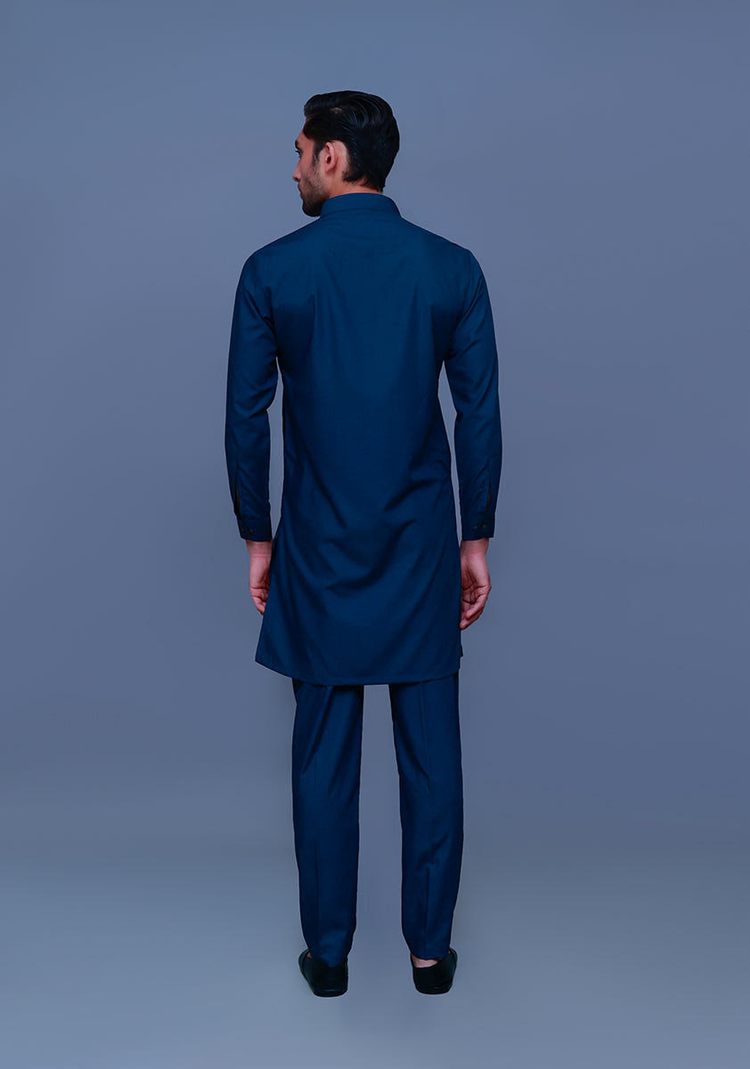 PV Reflecting Pond Slim Fit Plain Kurta Pajama
