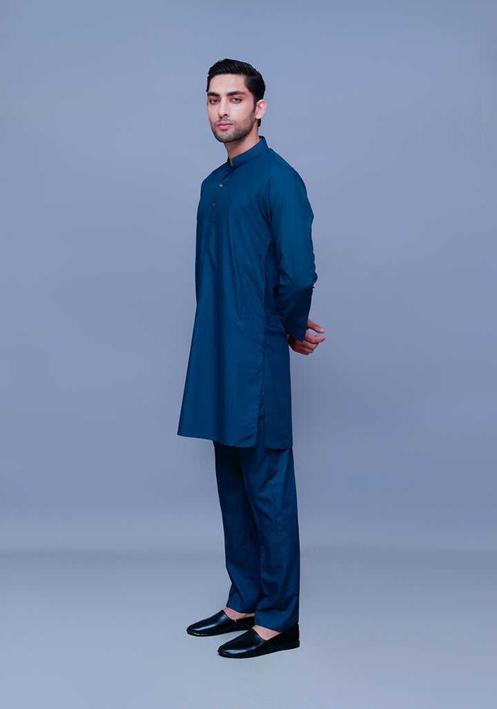 PV Reflecting Pond Slim Fit Plain Kurta Pajama