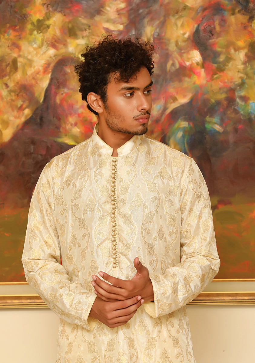 Couture Off White Kurta Pajama