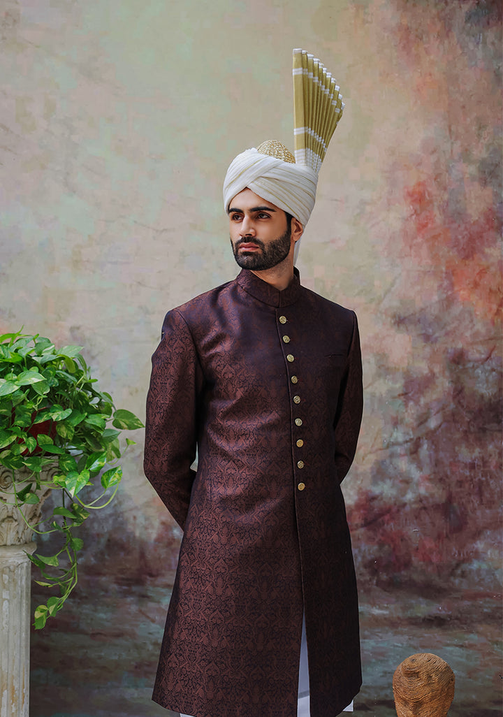 Traditional Organza Off White Turban