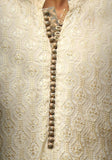 Premium Chiffon Cosmic Latte Couture Suit