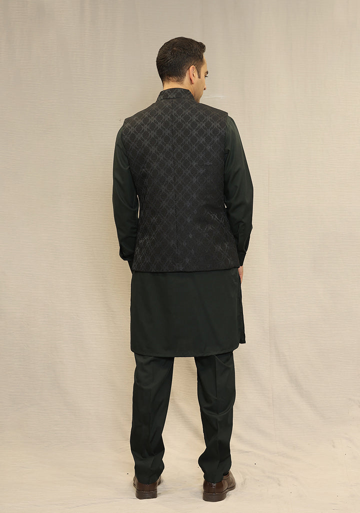 Jamawar Tap Shoe Slightly Defected Waistcoat