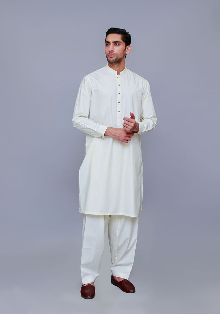 Basic Poly Viscose Maluki Pristine  Classic Fit Suit