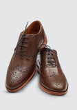 Premium Leather Oxford Brown Shoes