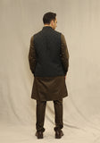 Classic Jamawar Tap Shoe Traditional Waistcoat