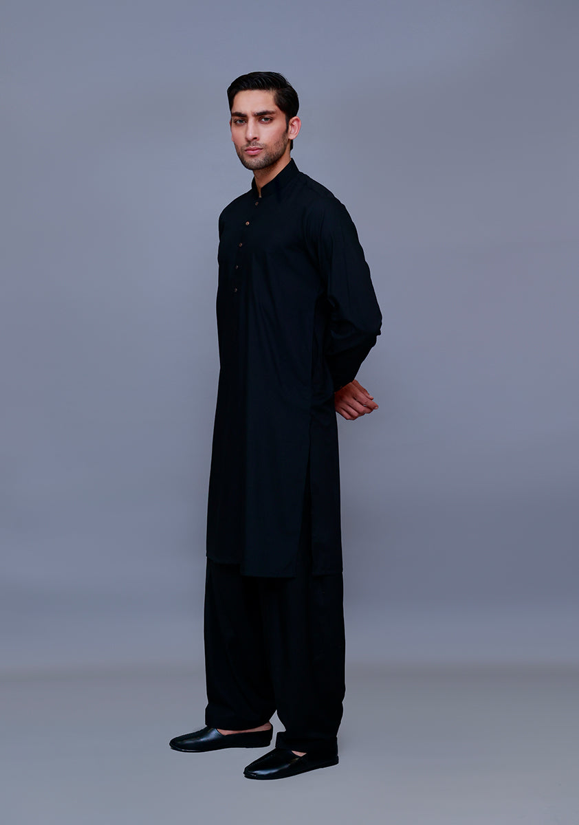 PV Tap Shoe Slim Fit Plain  Kameez Shalwar