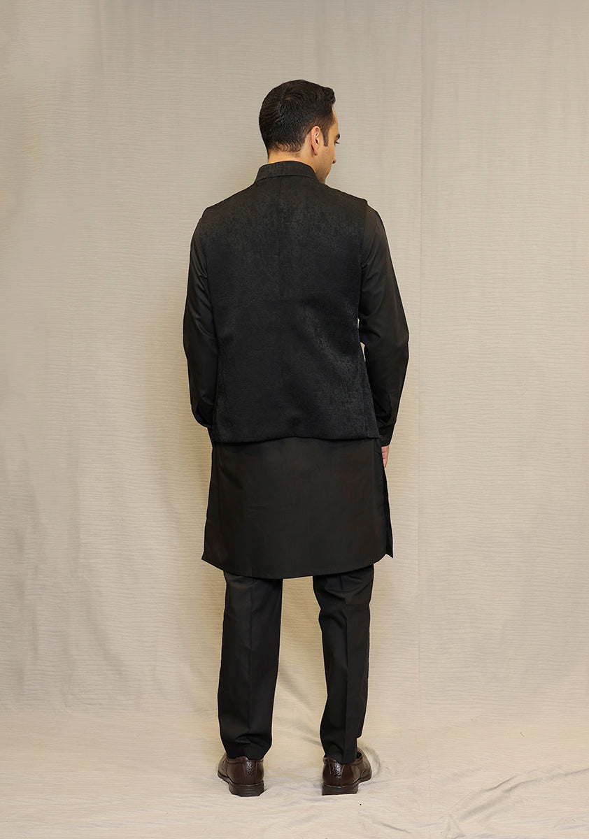 Kambal Jamawar Tap Shoe Traditional Waistcoat