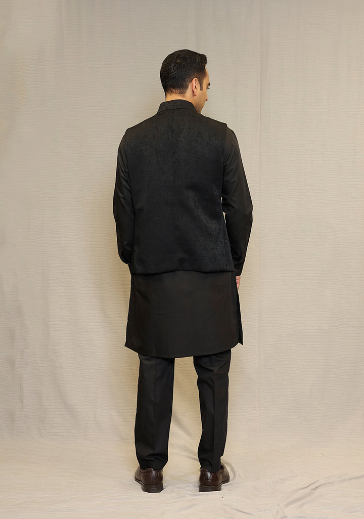 Kambal Jamawar Tap Shoe Traditional Waistcoat