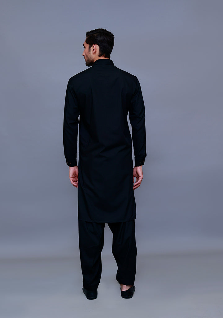 PV Tap Shoe Slim Fit Plain  Kameez Shalwar
