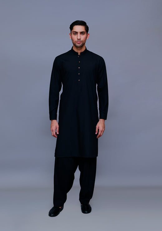 PV Tap Shoe Slim Fit Plain  Kameez Shalwar