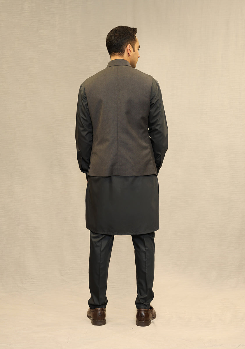 Suiting Forged Iron  Traditional Waistcoat