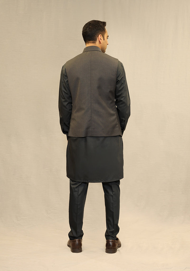Suiting Forged Iron  Traditional Waistcoat