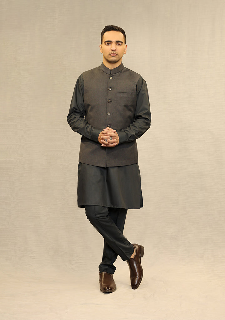 Suiting Forged Iron  Traditional Waistcoat