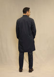 Basic Poly Viscose Maluki Navy Blazer Slim Fit Suit