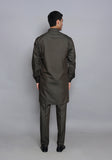 Basic Poly Viscose Tarmac Slim Fit Suit
