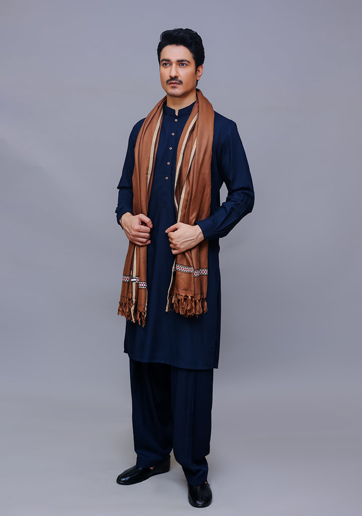 Basic Woolen Cathay Spice Traditional Shawl
